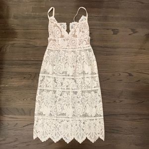 For Love & Lemons * white lace Gianna dress * size small